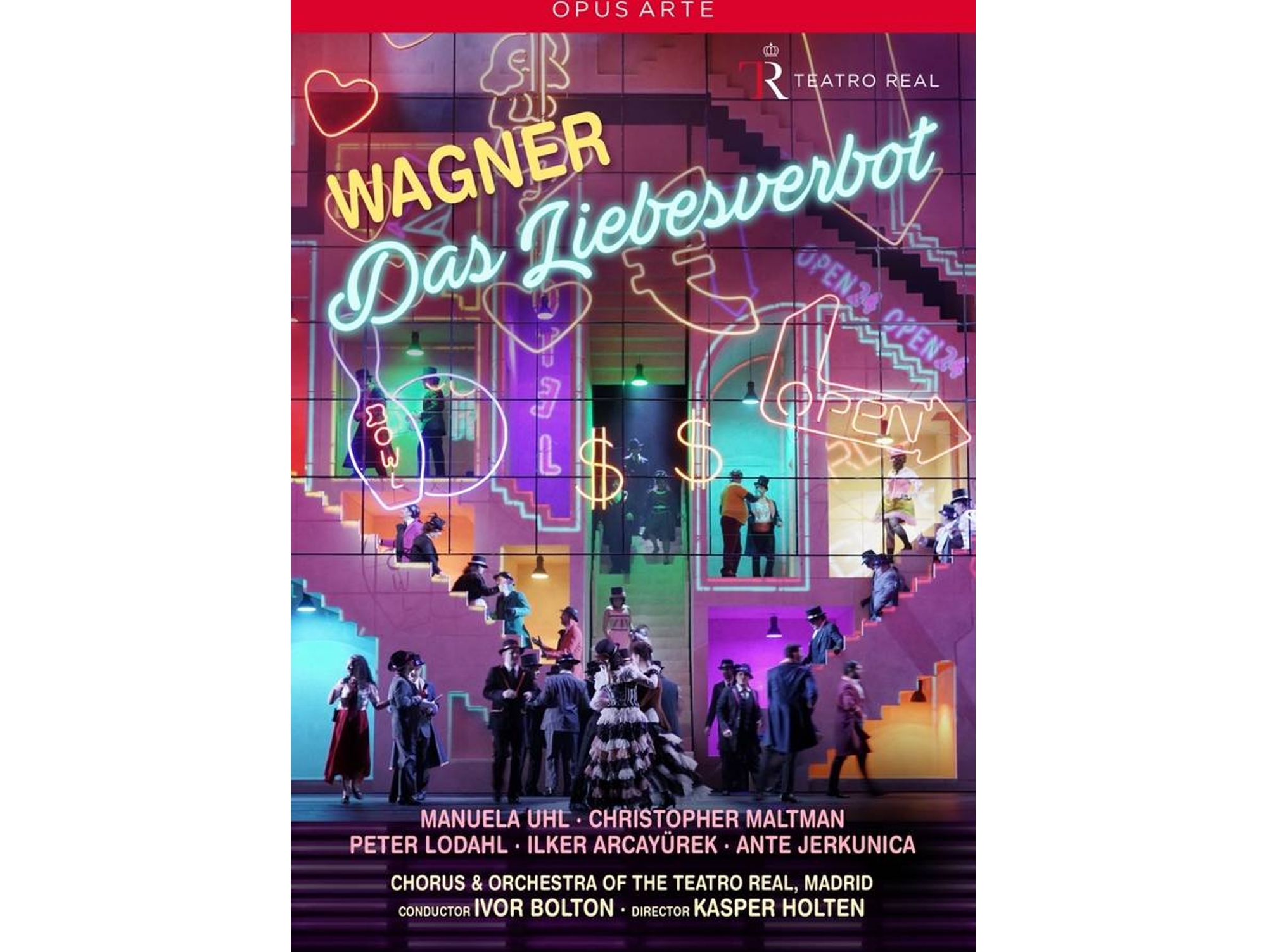 DVD-Video Album Uhl/Maltmann/Lodahl/Bolton/Teatro Real Madrid/+ - Das Liebesverbot (1 CDs)
