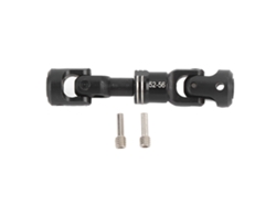 Eje de transmisión RC para coche teledirigido SCX10 a escala 1/10, pieza metálica universal, 52-56 mm, accesorios para crawler.
