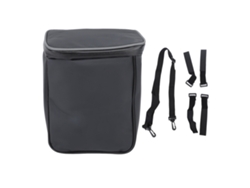 Rebe-bolsa Traseira De Moto De 6l Impermeável Com Zíper Reflexivo Bidirecional Para Bicicleta Elétrica E Motocicleta De Viagem