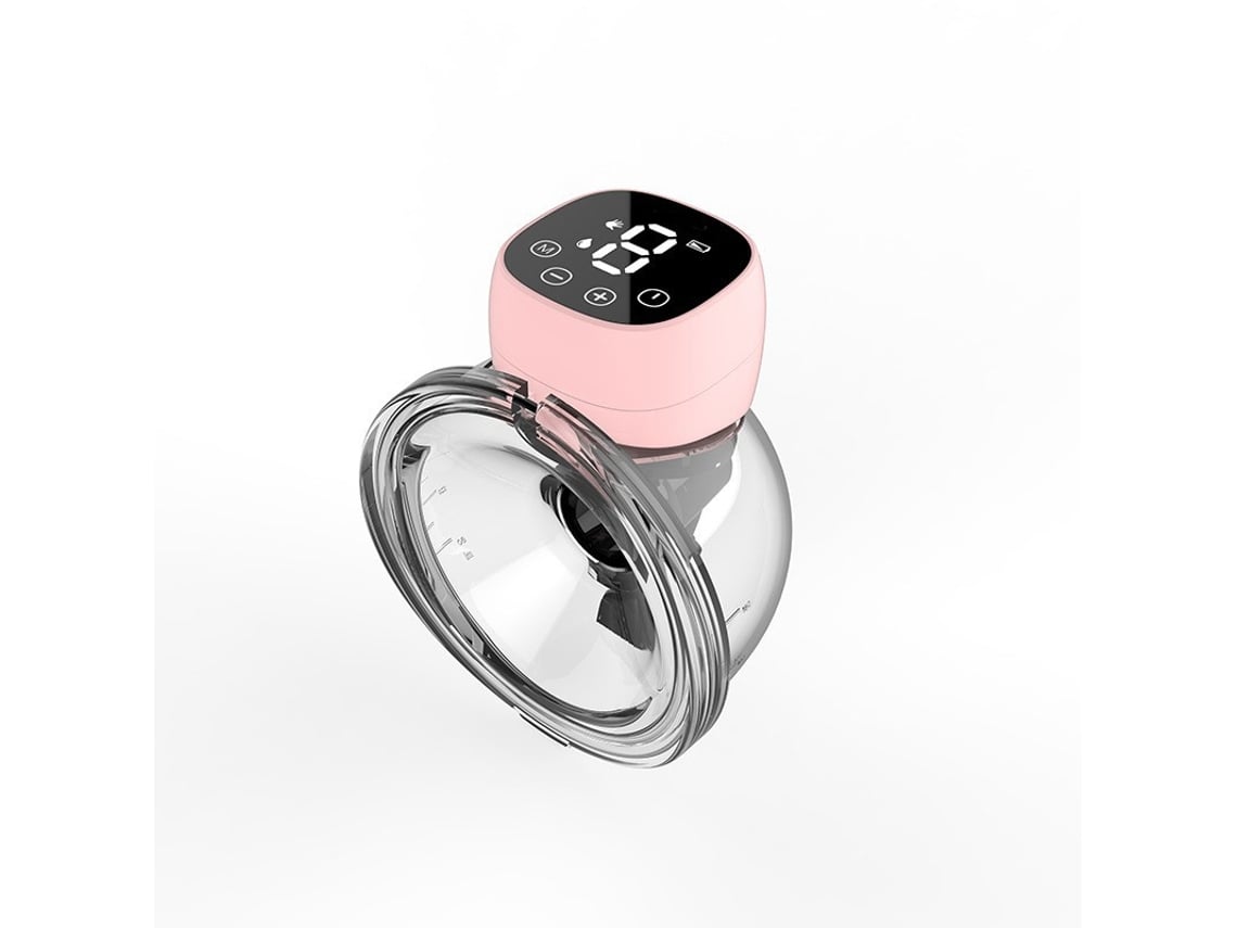 Sacaleches Portátil 101 Rosa Inalámbrico Pantalla Led Táctil Silencioso Sin Bpa