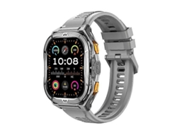 Reloj deportivo con GPS, pantalla AMOLED de 1,96 pulgadas, monitor de frecuencia cardíaca y resistencia al agua hasta 5 ATM. Ly Ebike