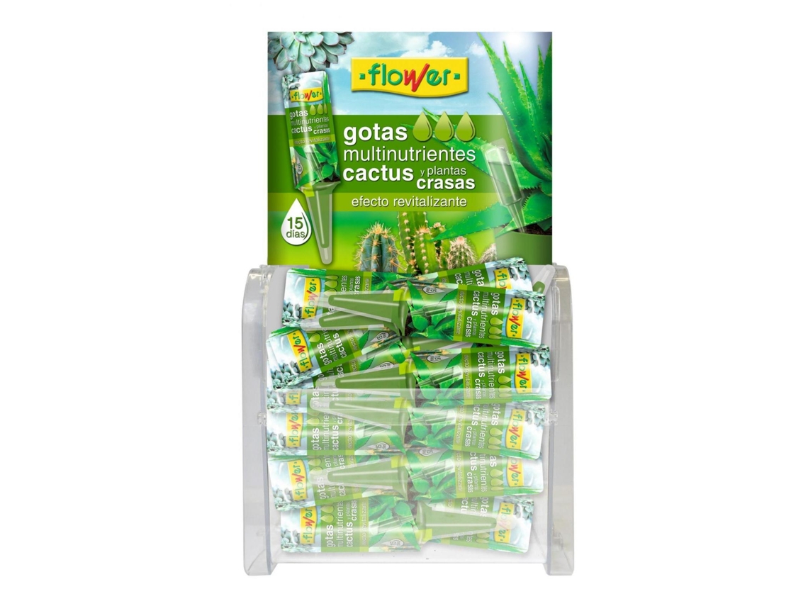 Gotas multinutrientes para cactus y suculentas 40 ml