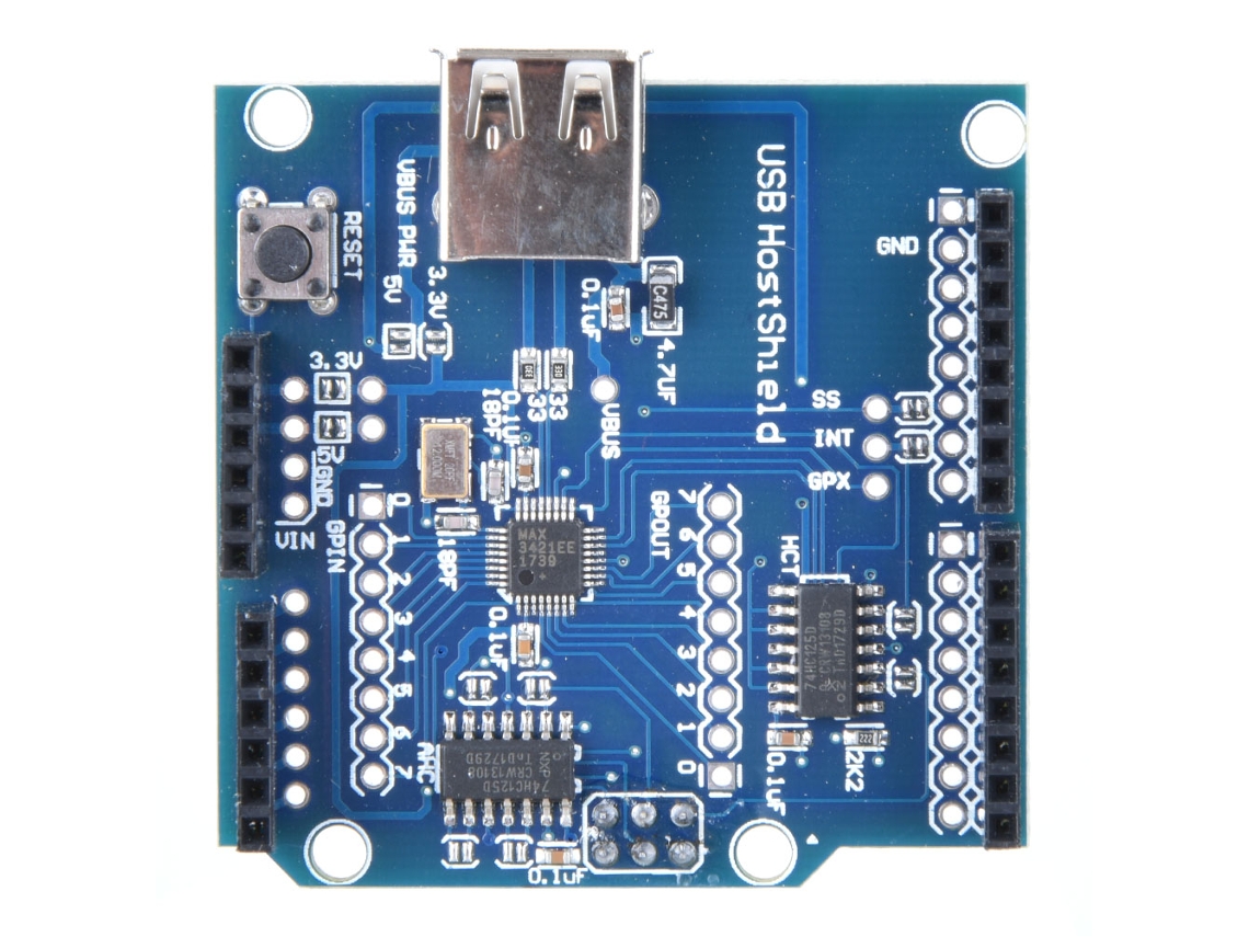 Tarjeta Host Usb Para Google/android Adk Con Concentrador Usb Y Compatibilidad Con Dispositivos Móviles.