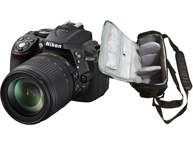 Kit Cámara Réflex NIKON D5300 18-105 (Negro)
