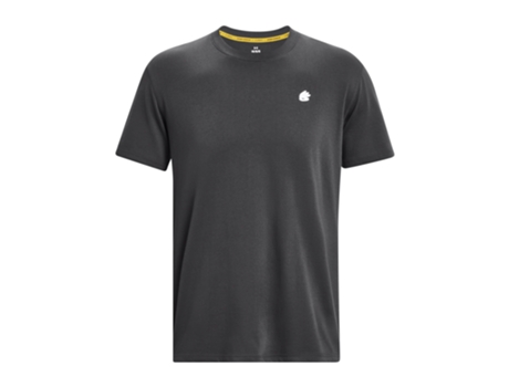Camiseta de Hombre UNDER ARMOUR Curry Vine Heavyweight Gris (S)