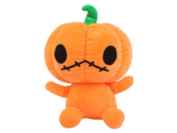 Lindo muñeco de peluche naranja de Halloween