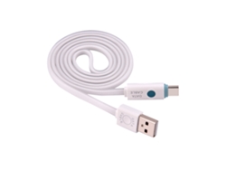 Cable De Datos De Carga Type C Con Iluminación Led Para Smartphones Google Pixel Blanco