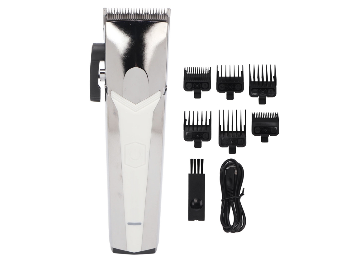 Maquina De Cortar Cabelo Elétrico Com Lâminas Afiadas E Cabeça Ergonômica Bateria 2000mah Para Casa E Barbearia
