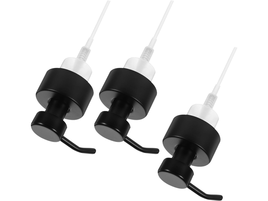 Juego De 3 Piezas De Acero Inoxidable Con Dispensador De Jabón Líquido Y Cabezales Dispensadores