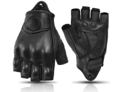 Guantes De Piel De Oveja Auténtica, Resistentes Al Desgaste Y Antideslizantes, Aptos Para Pantallas Táctiles De Palma Completa (negros).