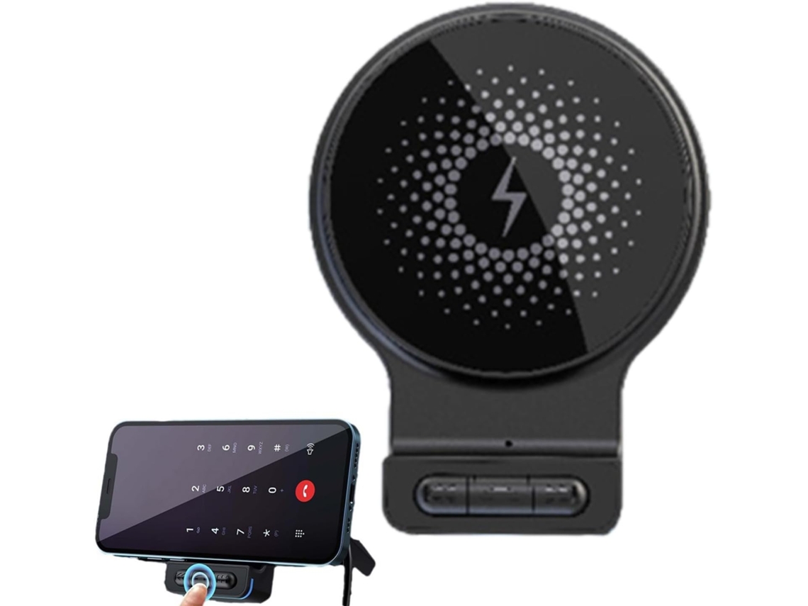 Cable Cargador Rápido Para Coche De 15 W Con Soporte Magnético De 360°