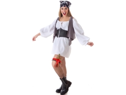 Disfraz de Mujer CREACIONES LLOPIS pirata naviera (Tam.: L)