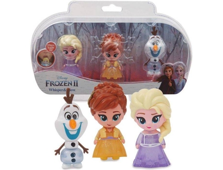Figura de Acción FAMOSA Pack 3 Figuras Frozen 2 - Whisper & Glow