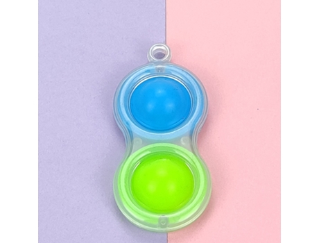 Simpl gantungan kunci peredup aksesori jimat mainan untuk pria wanita anak-anak sederhana gantungan kunci antistress cincin hadiah mainan fidget