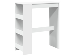 Maison Exclusive - Mesa Alta Con Estantes Madera Ingeniería 90x40x103,5 Cm