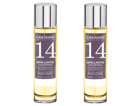 Set de 2 CARAVAN perfume de hombre nº14 - 150ml