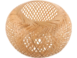 Lámpara Colgante De Bambú Tejido, Iluminación De Techo Natural, Ligera Y Resistente, Adecuada Para Hoteles Y