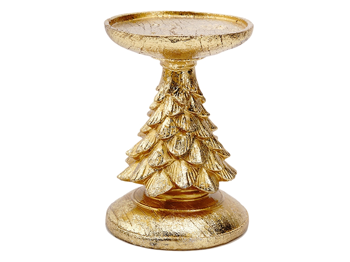 Portavelas navideño para decoración de mesa, accesorios para fiestas TRUYUETY