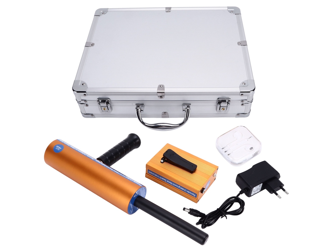 Detector de metales profesional AKS con sonda manual de alta sensibilidad