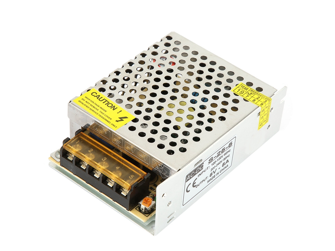 Convertidor De Voltaje De Fuente De Alimentación Conmutada De 5 V Cc Y 25 W Para Pantallas Con Protección Inteligente.