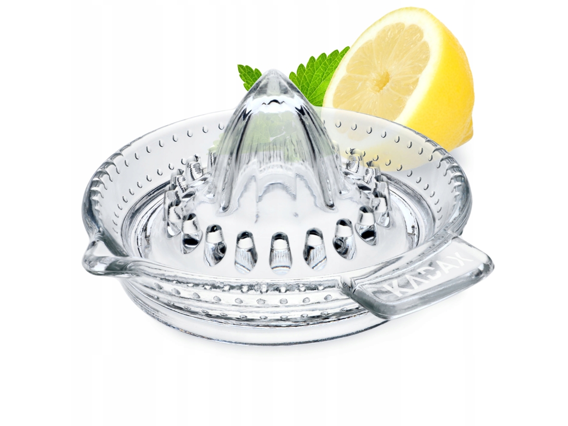 Exprimidor Manual De Cítricos Kadax De Cristal, Exprimidor De Fruta Y Limón