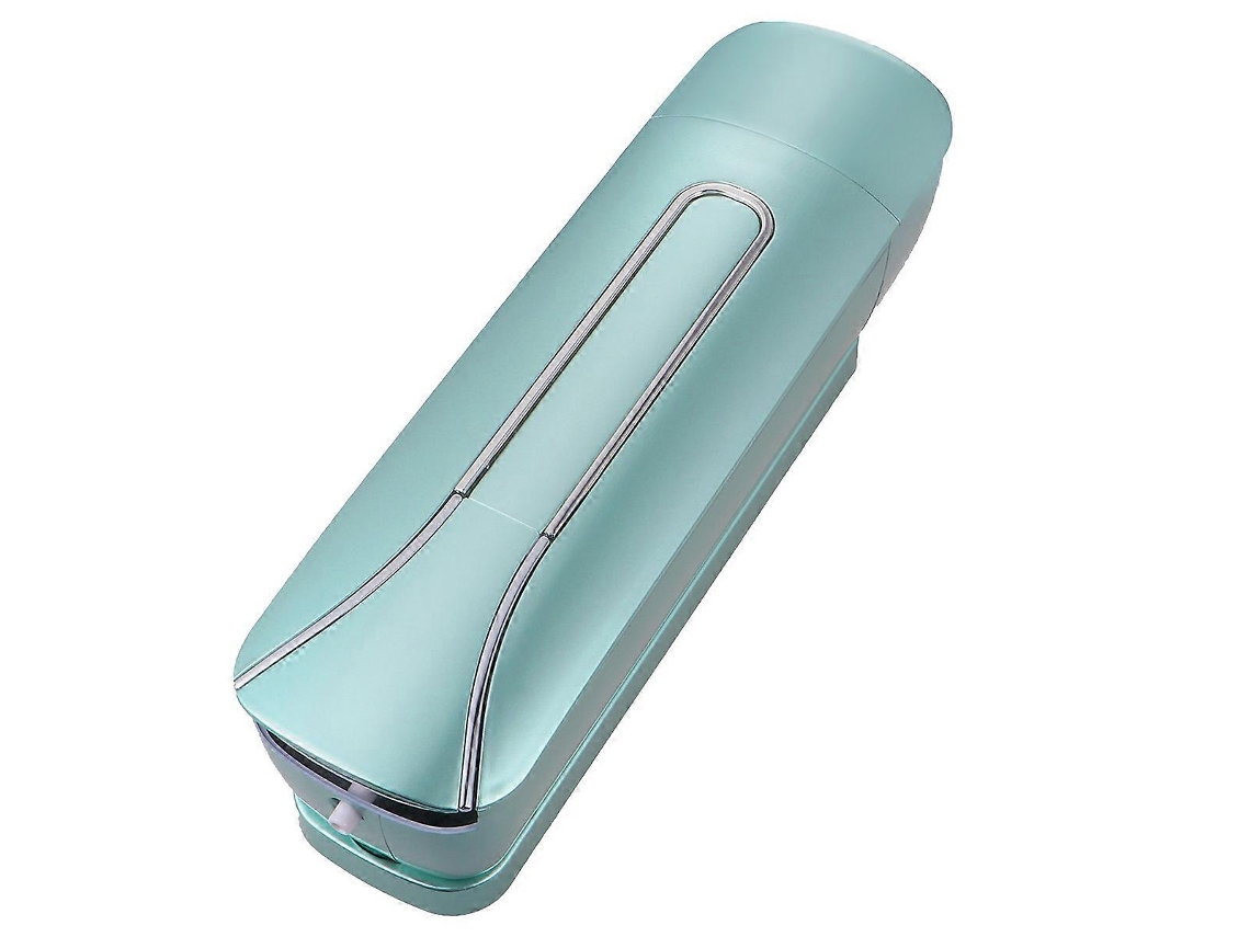 Dispensador de jabón de pared para baño, recargable, diseño de pared, 1 unidad, 23 x 7,6 x 6,1 cm, color verde Rosewell