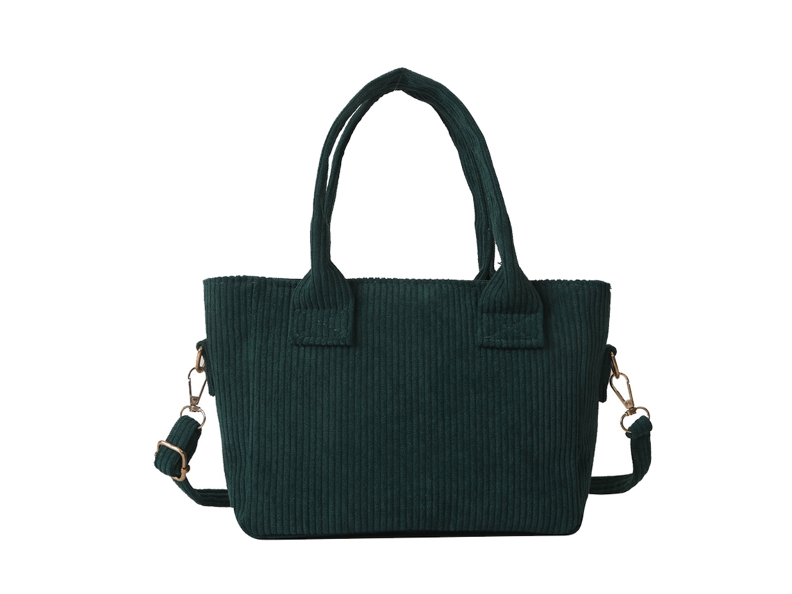 Bolso De Hombro Grande De Poliéster Para Mujer, Ideal Para El Trabajo, Viajes Y Vacaciones - Verde