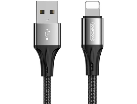 Cable JOYROOM S-1030N1 (Lightning - 1 m - Negro)