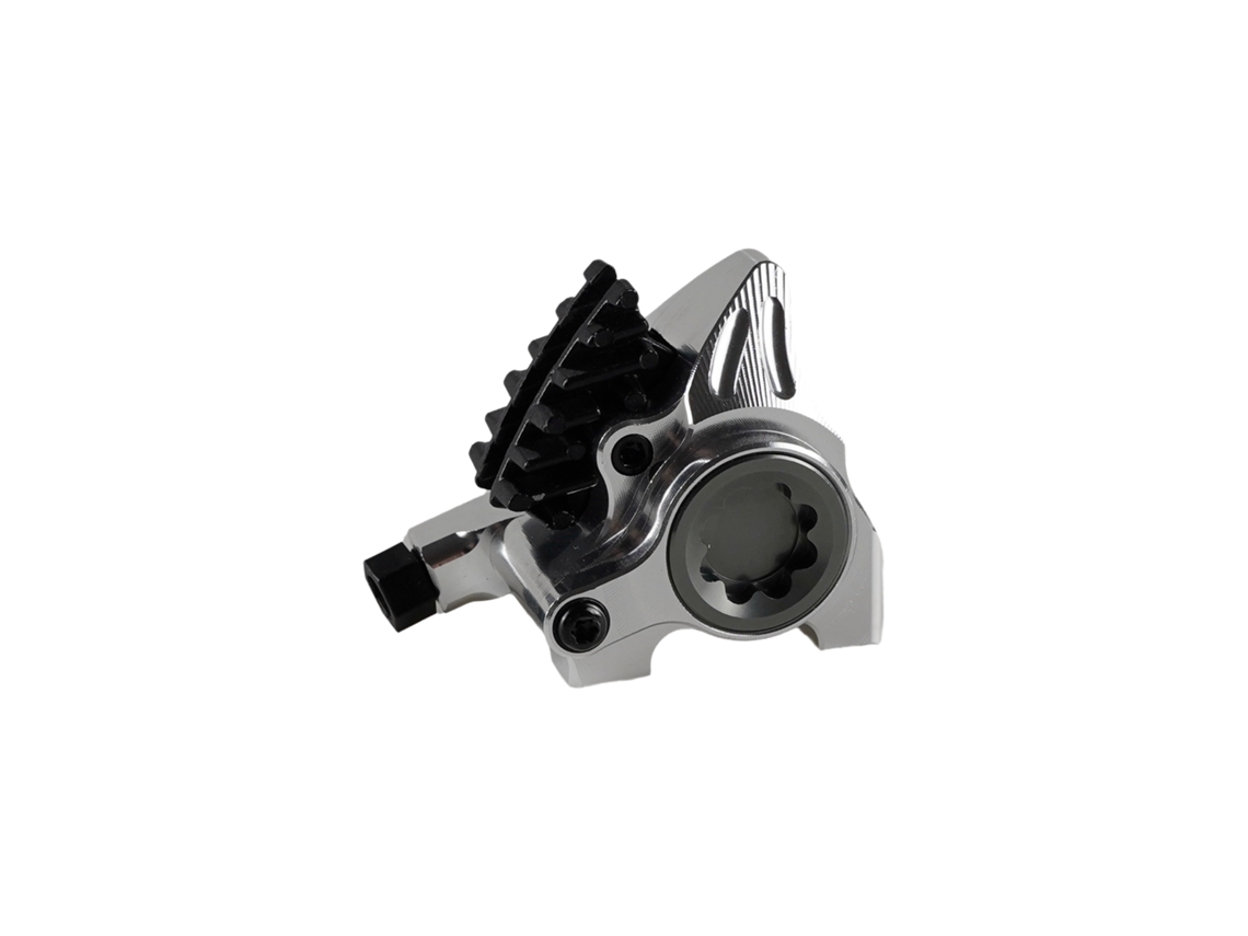 Freno de montaje plano Zrace M1 XG para gravel/BMX, ligero y totalmente CNC, manillar plano delantero/trasero