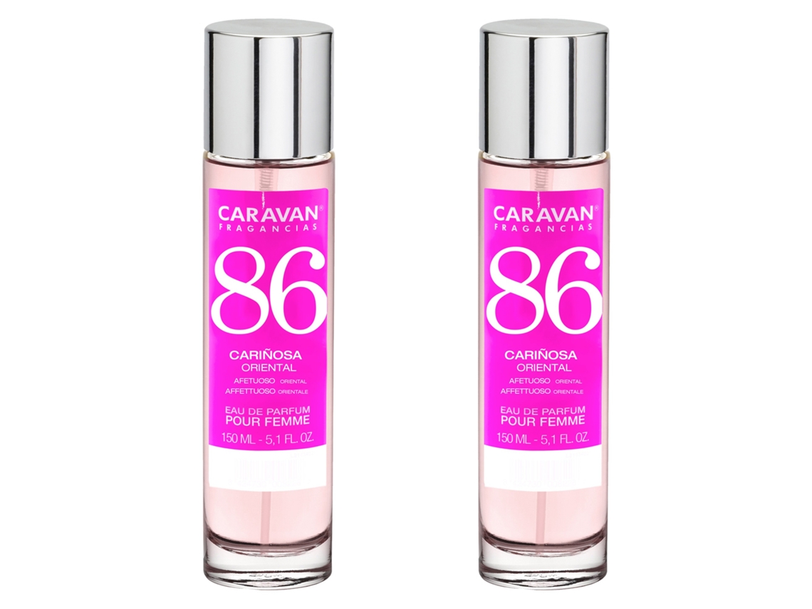 Set de 2 perfume de mujer nº86 150ml CARAVAN