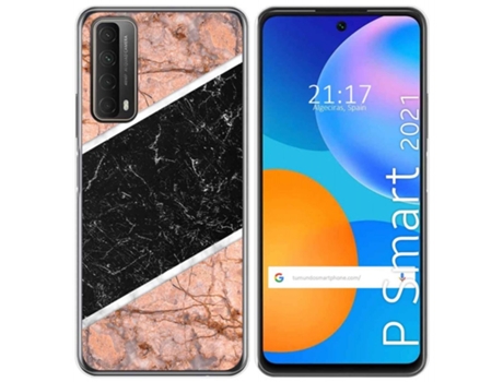 Carcasa Huawei P Smart 2021 TUMUNDOSMARTPHONE Dibujos Multicolor