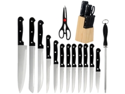 Juego de cuchillos de chef, mangos ergonómicos, acero inoxidable duradero, herramienta de cocina completa OEM