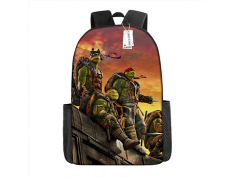 Mochila KOHREE escolar de gran capacidad Teenage Mutant Ninja Turtles
