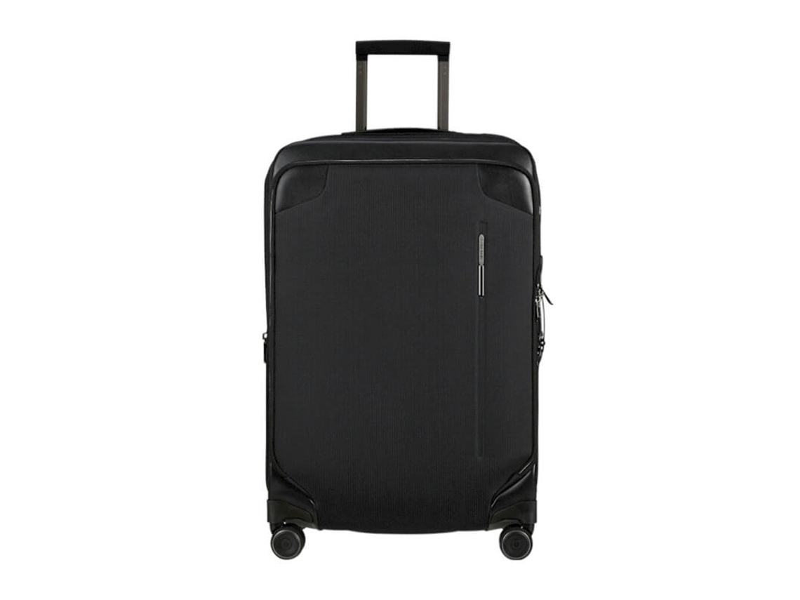 Maleta de viaje mediana Samsonite Splendix con ruedas, 67 cm, 4 ruedas, color negro