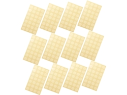 Hojas de refuerzo adhesivas transparentes para agujeros de papel, 12 hojas para carpetas de anillas, Gokoco de EE. UU.