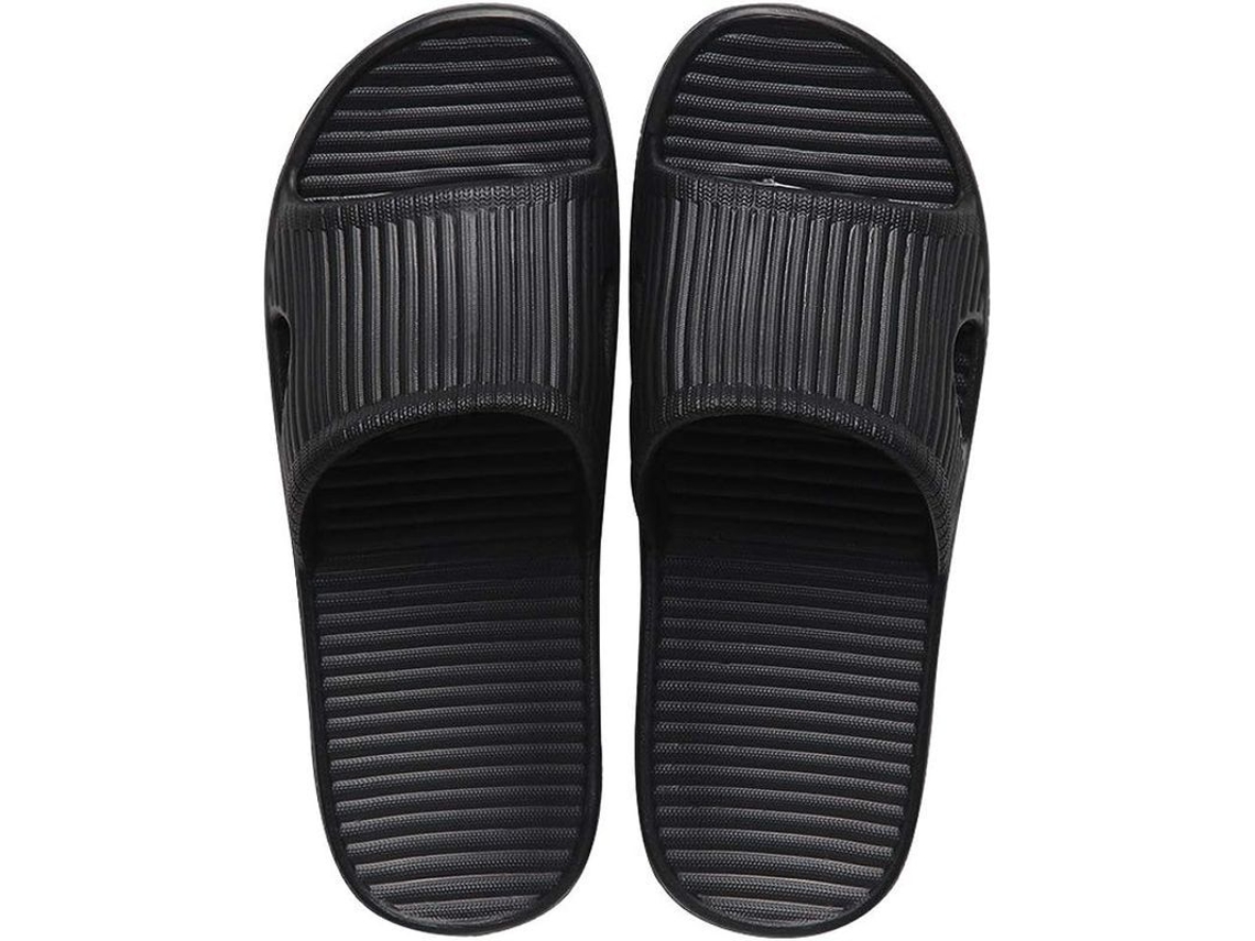 2026-zapatillas Deslizantes Unisex Para Mujer/hombre Antideslizantes Ligeras De Eva Color Negro Claro