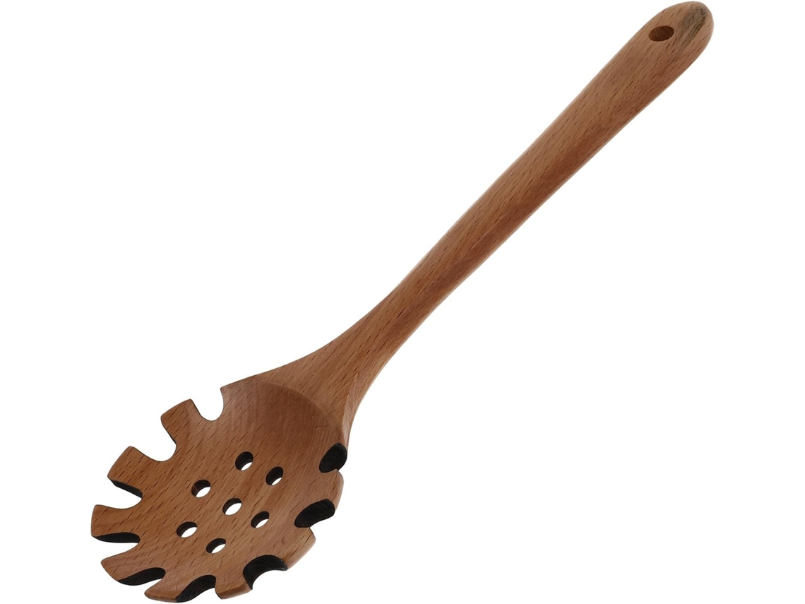Cuchara Para Té, Cocina Y Pasta Con Mango De Haya Marrón
