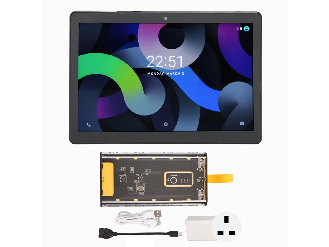 Tableta de 10,1 pulgadas (WiFi 5G, batería de 8800 mAh)