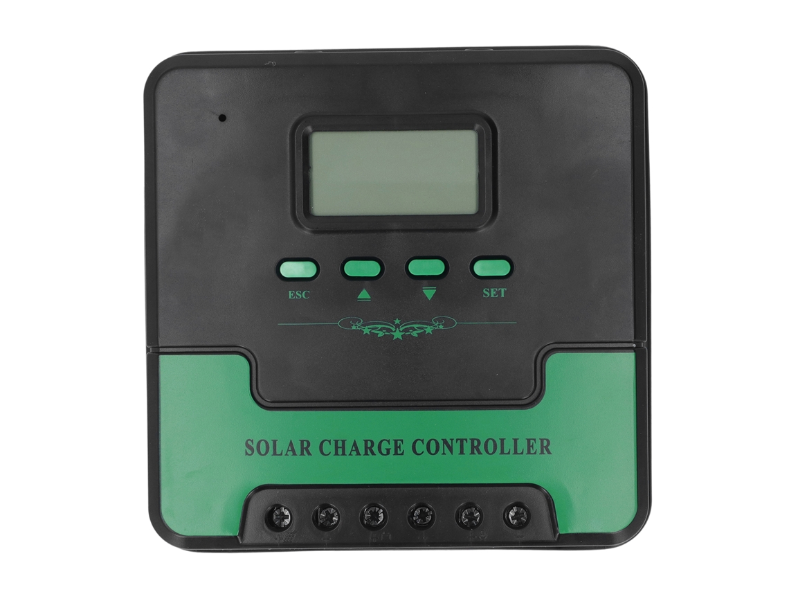 Controlador De Carga Solar Mppt De 12v/24v Con Pantalla Lcd Y Regulador Inteligente De 30a.