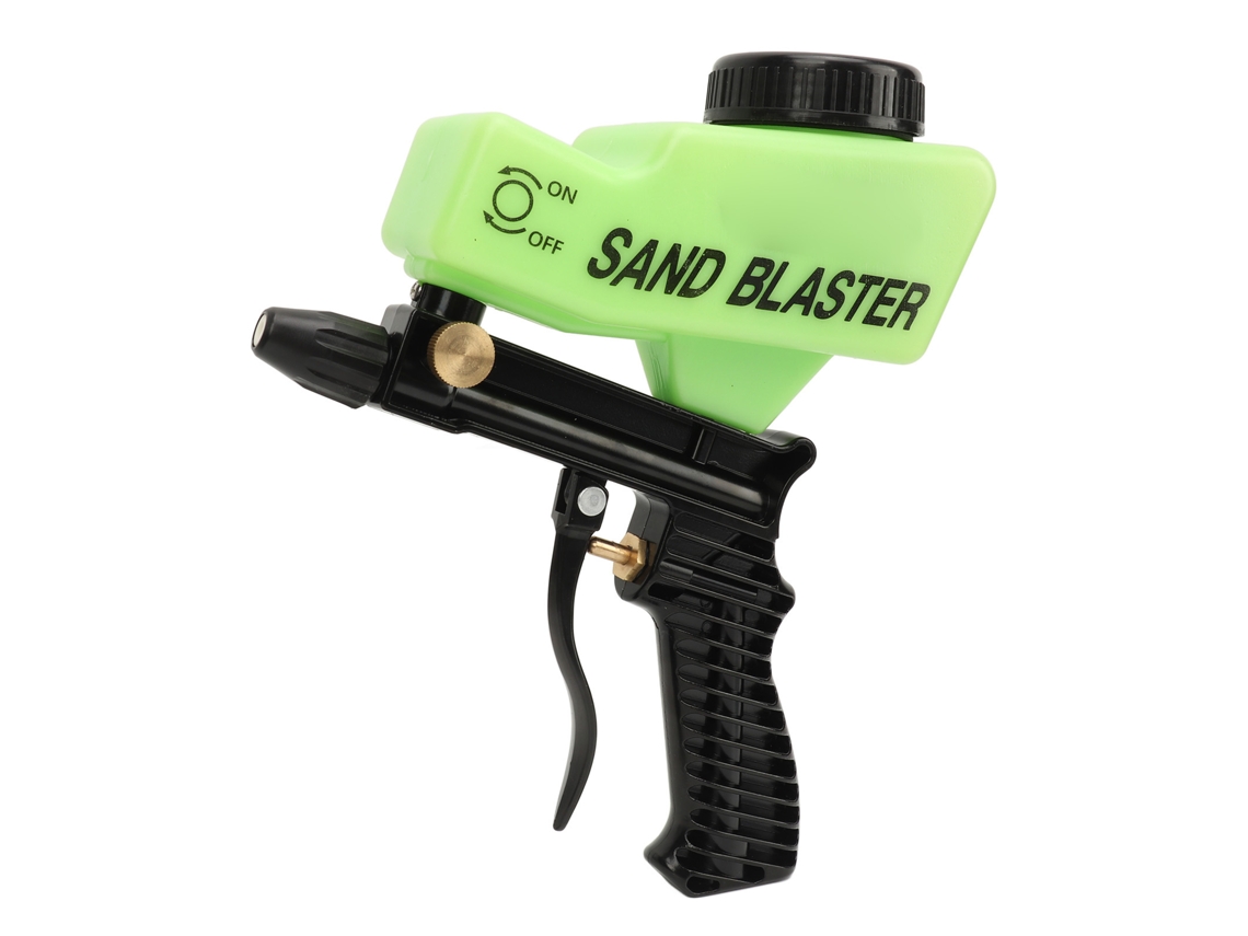 Pistola De Aireación Para Chorro De Arena Con Boquilla Cerámica Ajustable Para Limpieza Y Grabado Caseros.