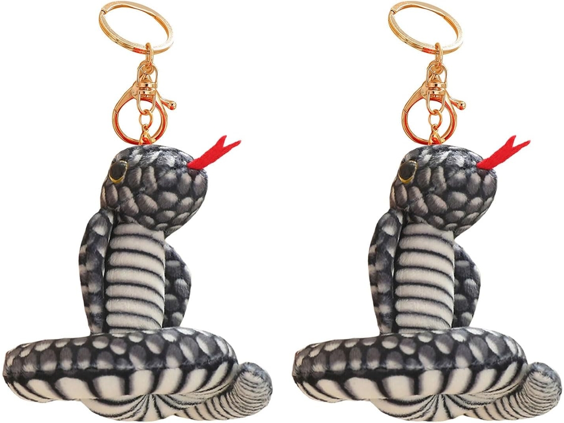 Serpiente De Peluche Versátil, Resistente Y Perfecta Para Colgar En Bolsos Y Más, Ideal Para Guardar Suministros.