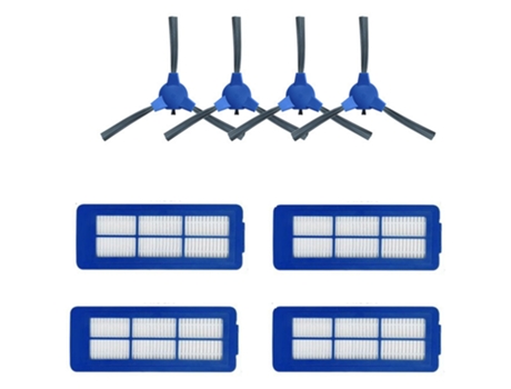 Adecuado para Eufy Robot de barrido G10 G30 cepillo lateral cepillo de limpieza accesorios de filtro Hepa