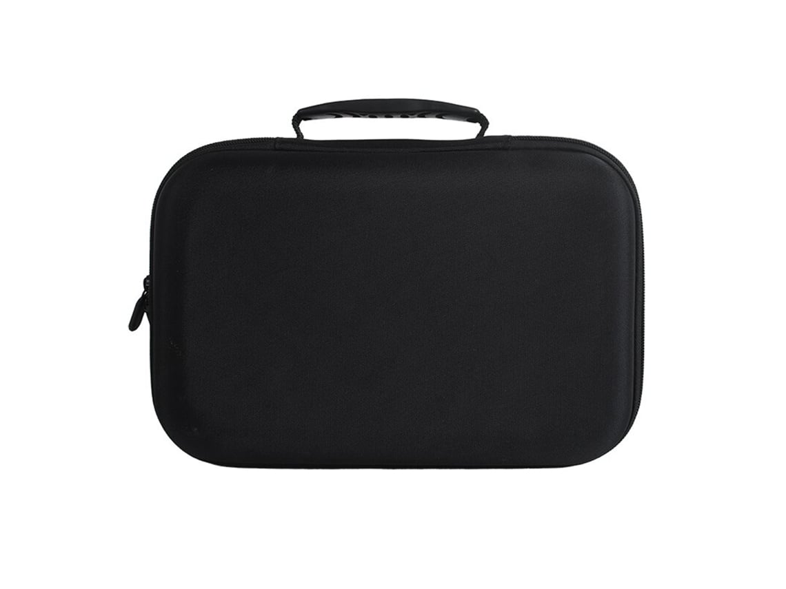 Capa De Transporte Para Alto-falante Portátil Case Eva Dura Com Forro Macio À Prova D'água Com Bolso De Malha Preto
