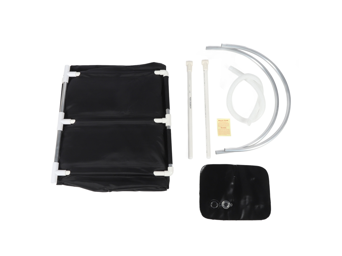Bañera de hielo para deportistas, a prueba de fugas, alivia el dolor muscular, portátil, plegable, ovalada, para terapia de agua fría en el gimnasio.
