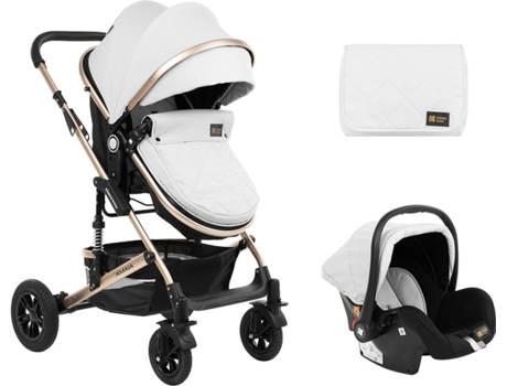 Carrito de Bebé KIKKA Trio 3 in 1 Amaia (90x26x65 cm)