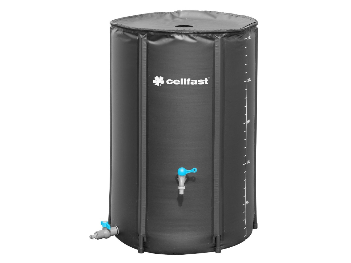 Agua de Lluvia Tank Garden Riegue Plegable Especialismo de Agua de Repuesto Capacidad de 250L