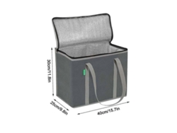 Bolsa térmica plegable, bolsa aislante, cesta de la compra, bolsa de picnic para la oficina, el trabajo y actividades al aire libre. GOKOCO
