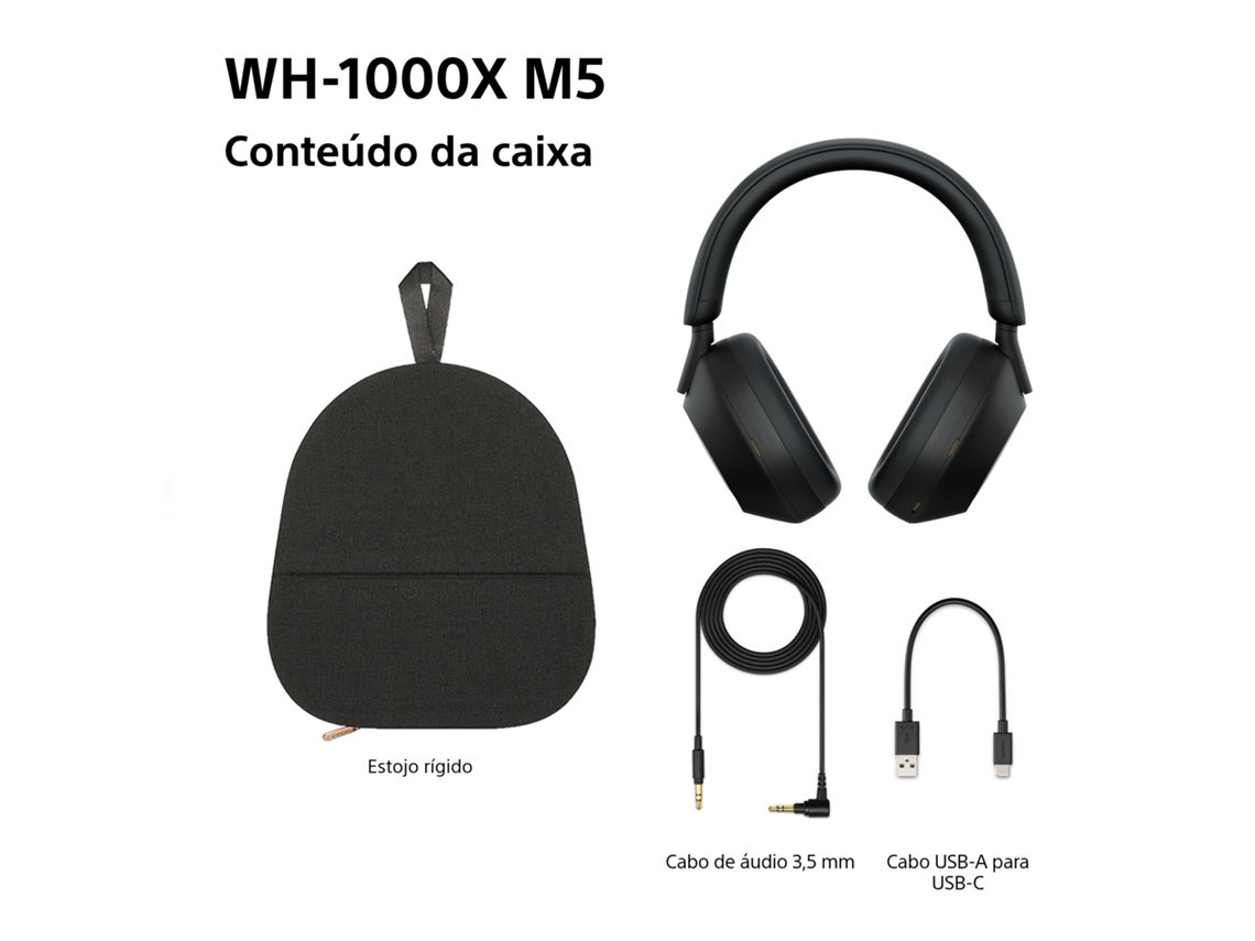 Auriculares Bluetooth Sony Wh 1000xm5 Headband Premium (Over Ear