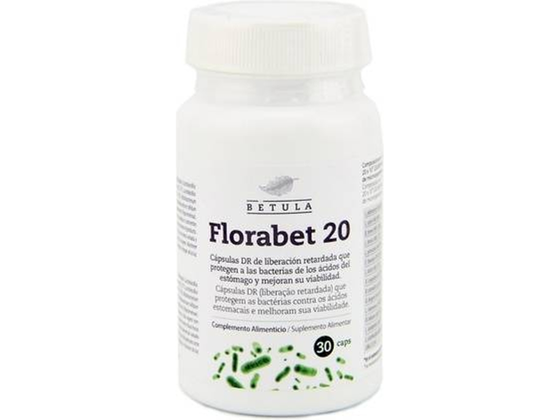 Complemento Alimentar BETULA Florabet (30 cápsulas)