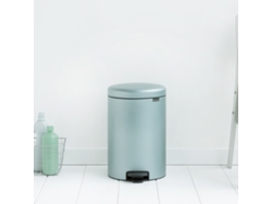Cubo de Basura BRABANTIA Newicon (20 l - Plateado)